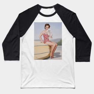 Golden Girl - Debbie Reynolds Baseball T-Shirt